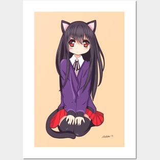 Neko Girl Posters and Art